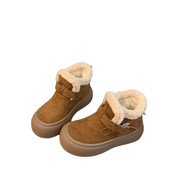 厚底雪地短靴冬季 子外穿 雪地棉鞋 加绒加厚保暖2024新款 勃肯鞋