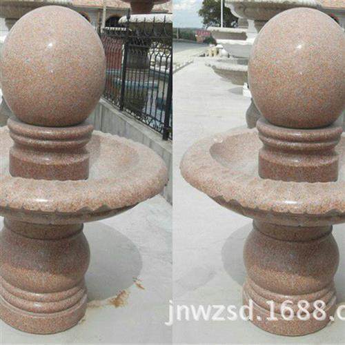 庭院景观三层流水喷泉图工厂石刻鲤鱼喷泉价格欧式人物喷泉厂家