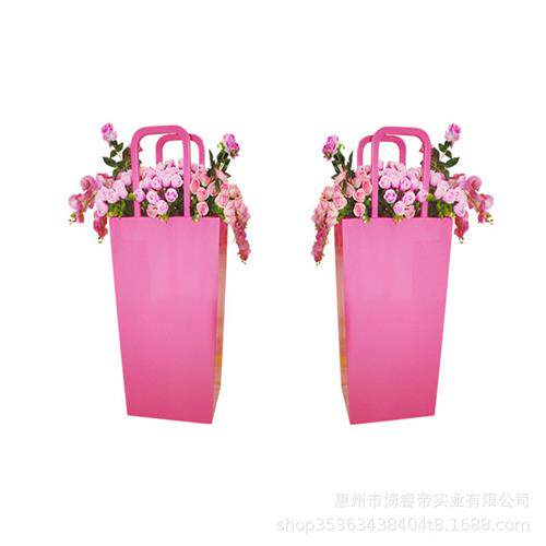 美陈商场酒店别墅售楼处组合落地花钵户外可学校防腐花箱树脂花盆
