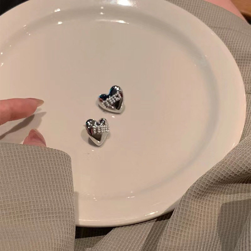 srrmhyn爱心珍珠耳环小众设计感高级冷性风耳钉耳夹女无耳,节庆用品/礼品,文化创意手环,淘宝优惠券,粉丝福利购,淘宝优惠卷
