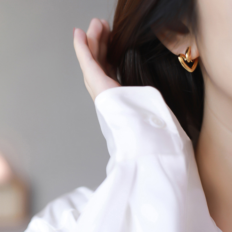 srrmhyn高级爱心耳圈蚊香盘耳夹