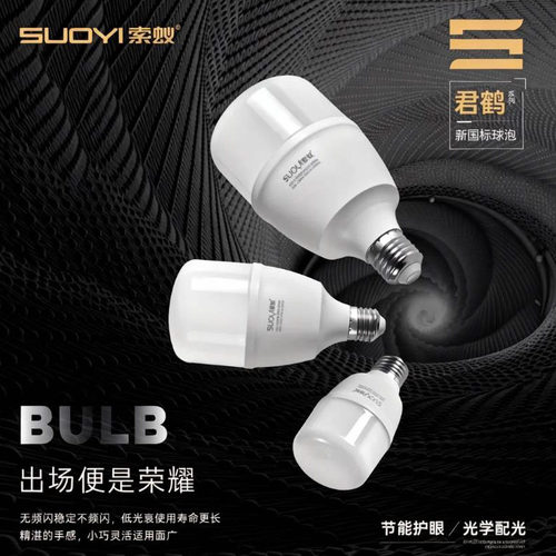 索蚁照明led灯泡家用工厂房物业