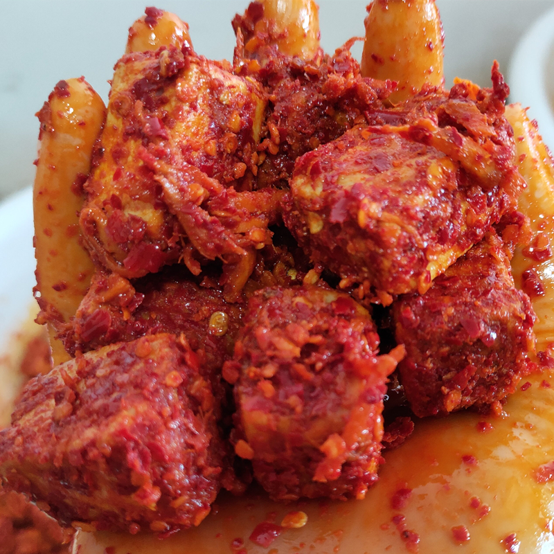 大理农家豆腐乳纯手工制作麻辣香辣姜丝豆腐乳500g1瓶包邮