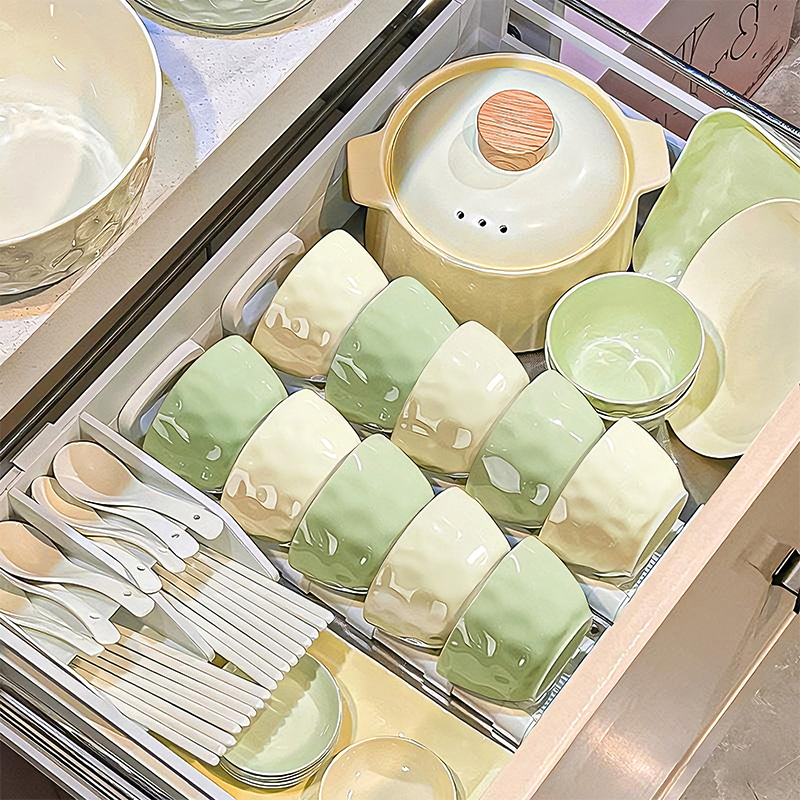 2025新款釉下彩高颜碗盘餐具套装