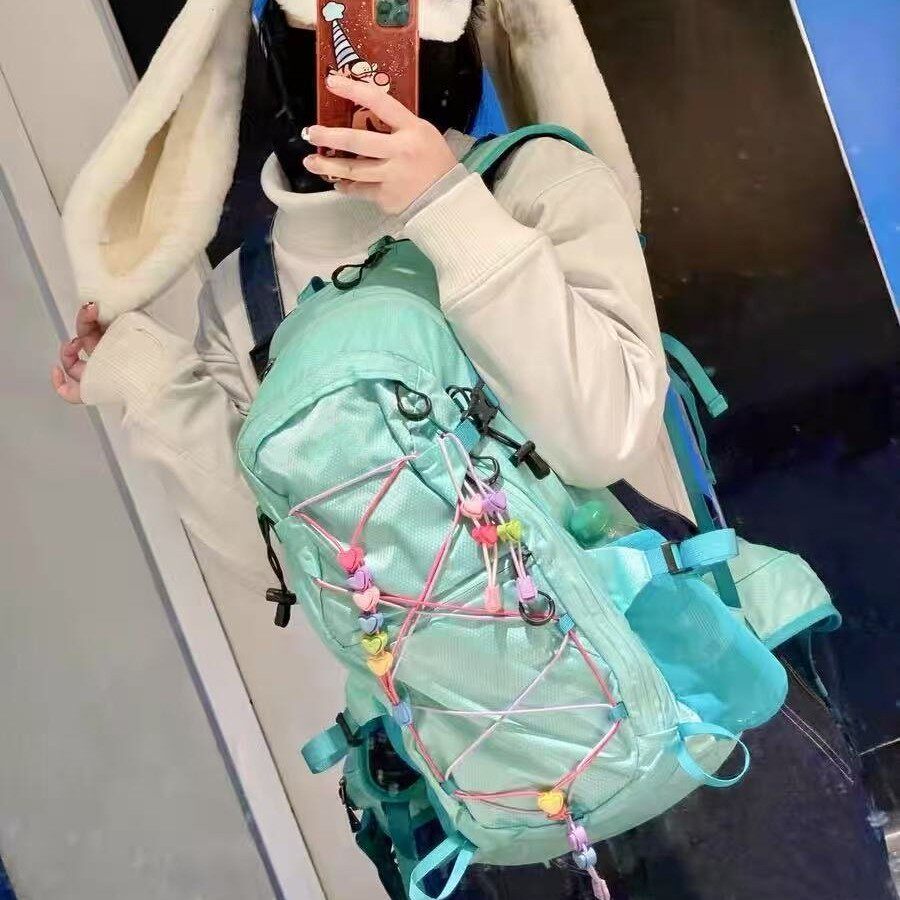 小鹿醒醒滑雪户外登山包轻便专业雪地背包爬山旅游书包旅行双肩包