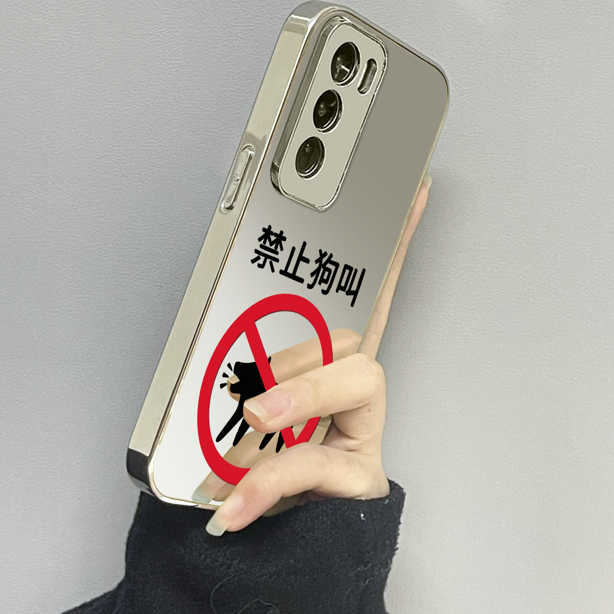 opporeno12手机壳镜面新款