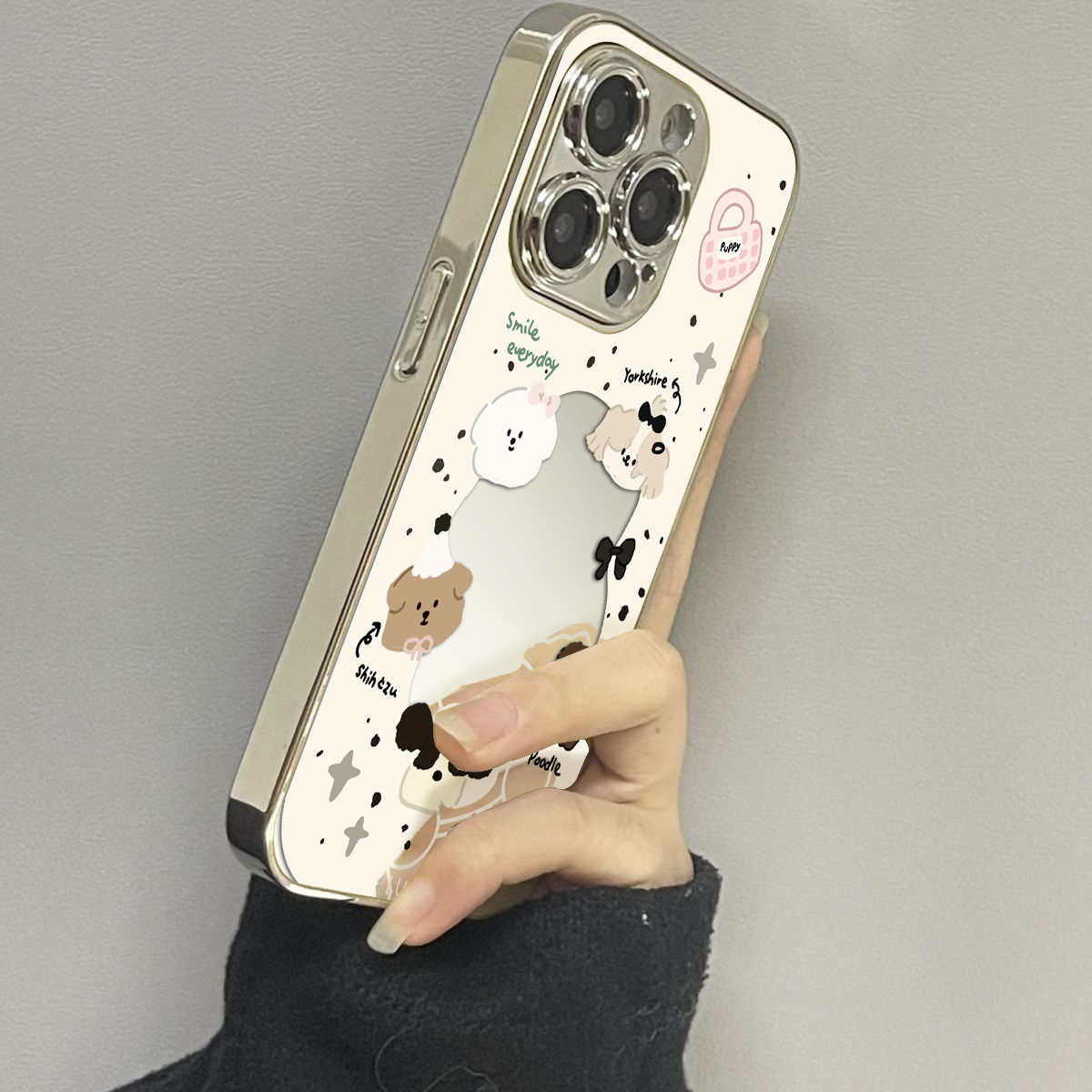 opporeno12镜面ins风手机壳