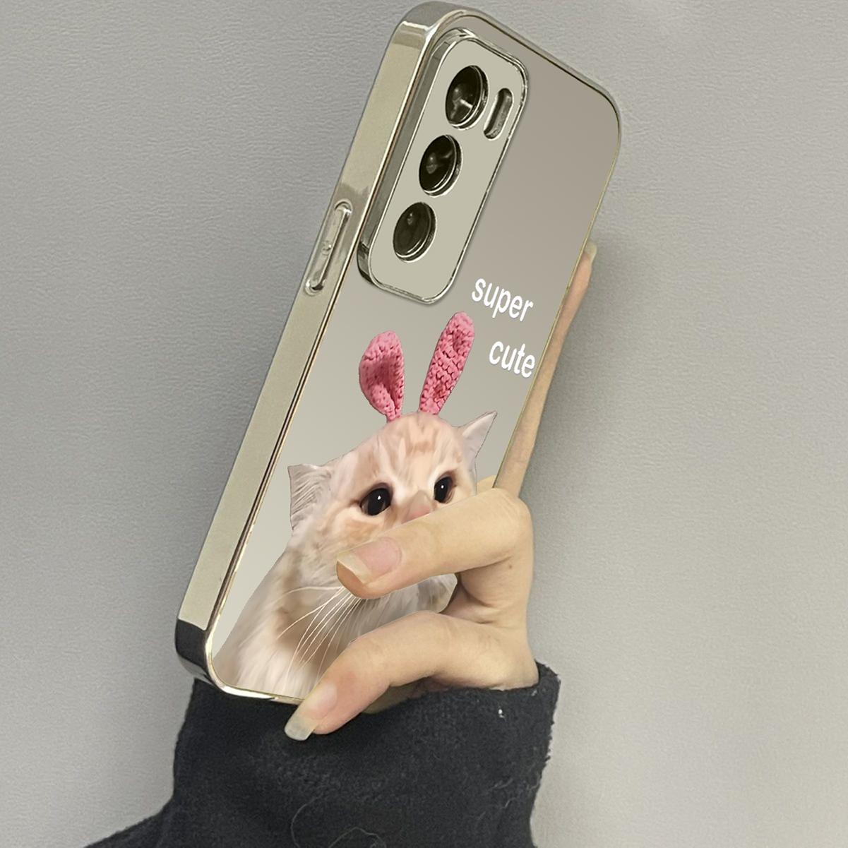 opporeno12镜面个性手机壳