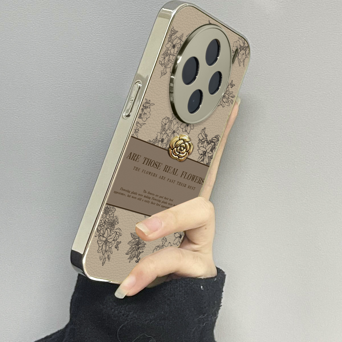 vivox100ultra皮质新款手机壳