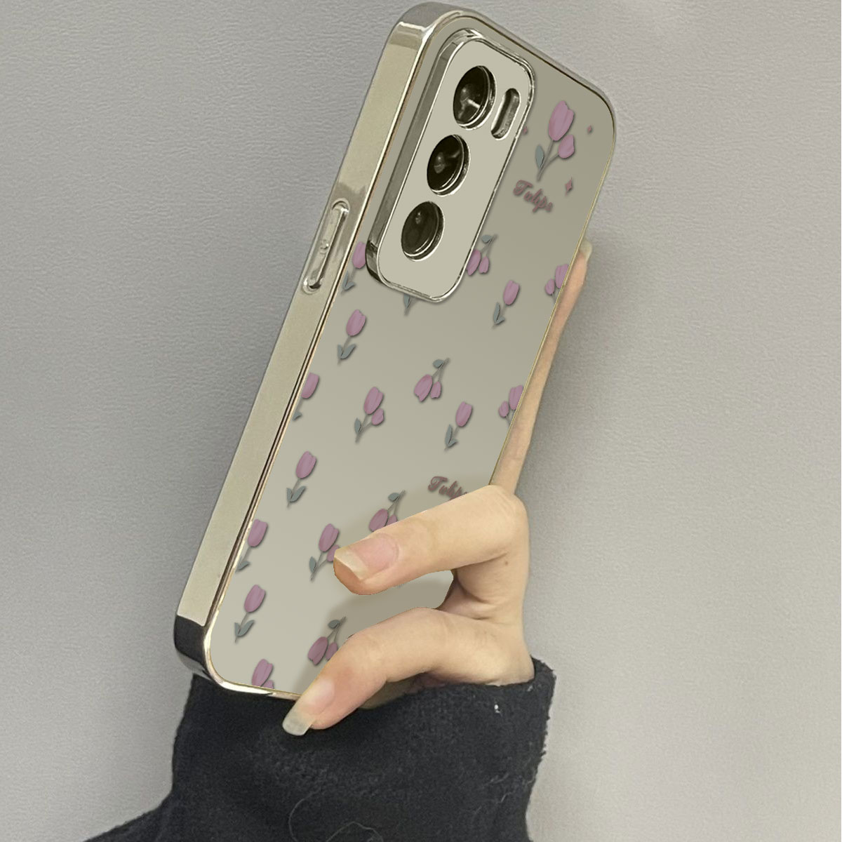 opporeno12镜面ins风手机壳