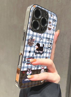 复古小狗适用小米15手机壳14ultra新款12x13pro男10s女款红米k80k60k50k40情侣k70e至尊版turbo3套note11pro4