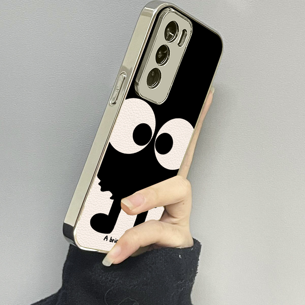 opporeno12皮质新款手机壳