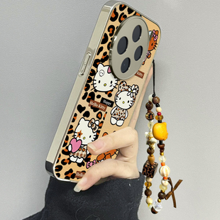 豹纹猫适用vivoiqoo13手机壳11iqoo12新款10iqooneo9neo8pro男iqoou3x7se女款6情侣iqooz3z5x套z8x9turbo