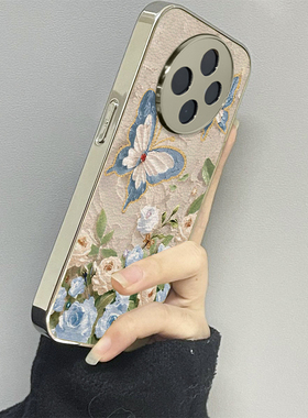 蝴蝶花朵适用oppoa5pro手机壳a3pro新款a2m防摔a55a56a57a72a96a97a58x男a1i女款a92s情侣a93保护oppo套