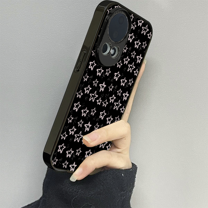 满屏星星适用华为nova14手机壳nova12ultra新款11活力版13nova10se皮质12pro防摔9男8女款7se情侣6至尊版5g套
