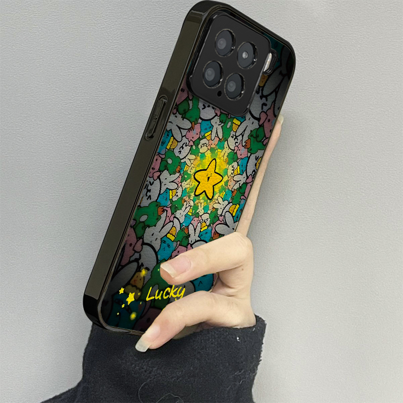 发光星星适用小米17promax手机壳15ultra新款12x13pro男14女款红米k80k60k50情侣k70至尊版turbo3套note11pro