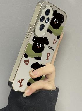 绿色狗狗适用荣耀300手机壳honor200新款100男90gt70女款80情侣60se魔术maigc6x30x40x50i+x60套4magic7pro5