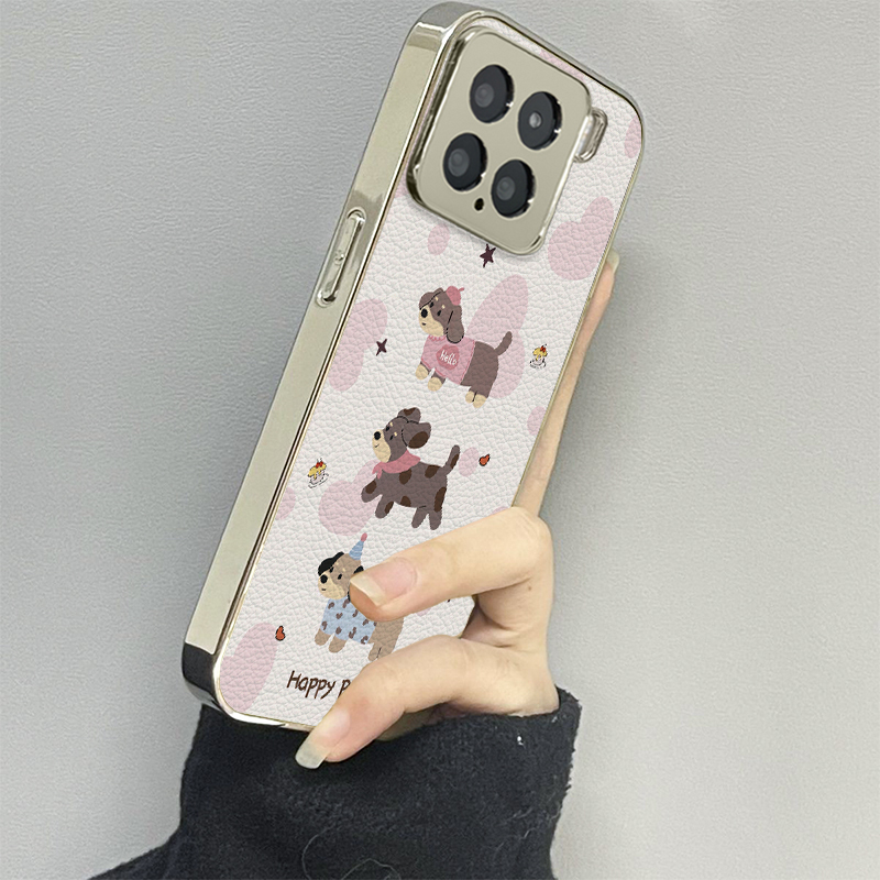 三只小狗适用小米17promax手机壳15ultra新款12x13pro男14女款红米k80k60k50情侣k70至尊版turbo3套note11pro