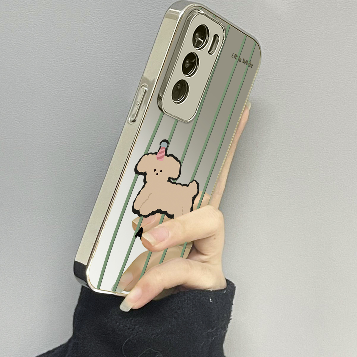 opporeno12镜面新款手机壳