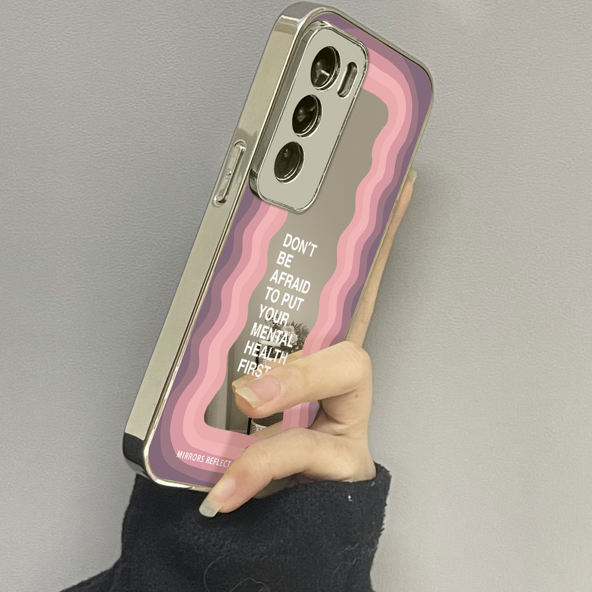 opporeno12手机壳镜面新款