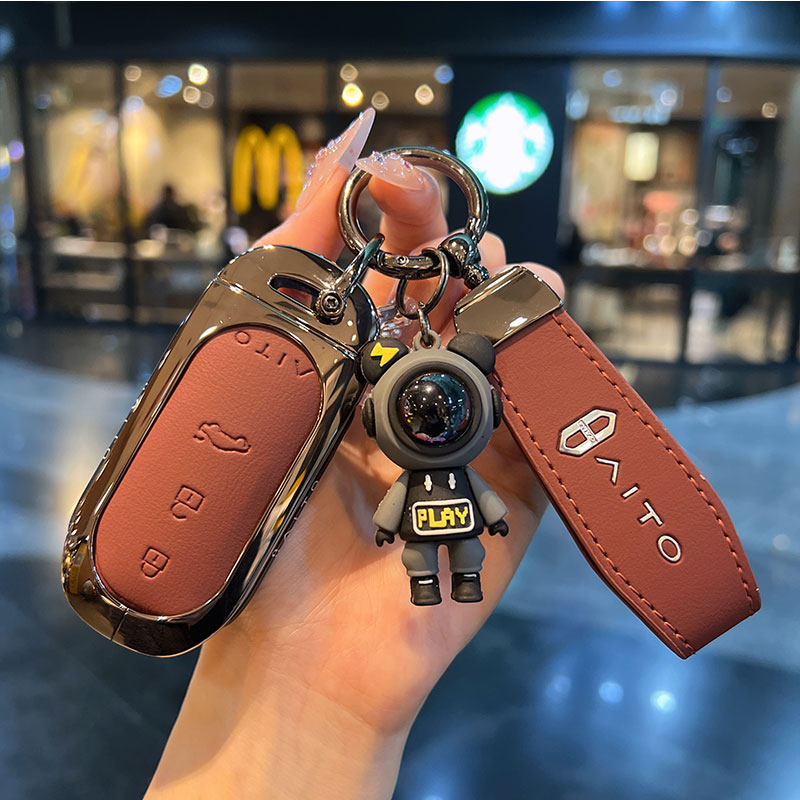 适用于AITO问界钥匙套M5/M7/m9华为金康赛力斯汽车保护壳包高级,汽车用品/电子/清洗/改装,车用钥匙包,淘宝优惠券,粉丝福利购,淘宝优惠卷