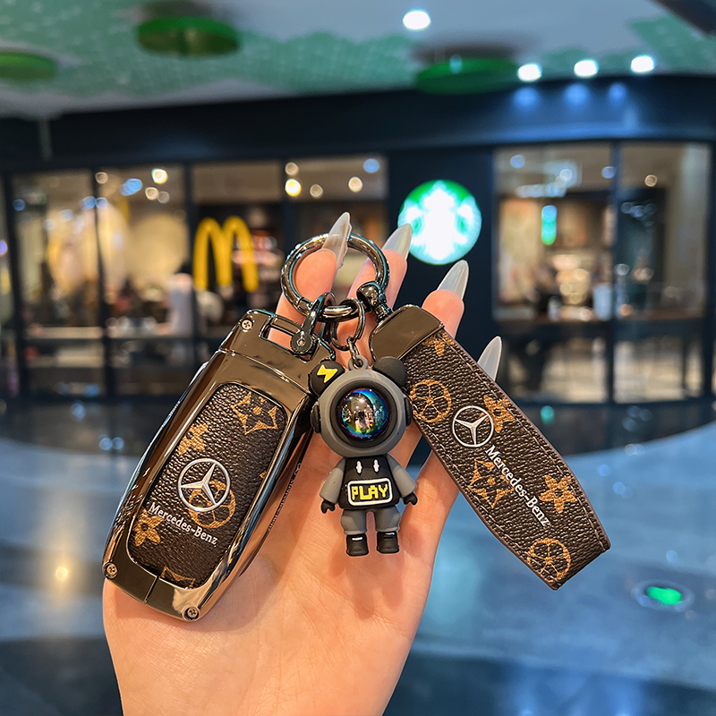 适用宾士钥匙套新A级C级E级A200L包C260L车E300L壳GLC300/GLE/GLA