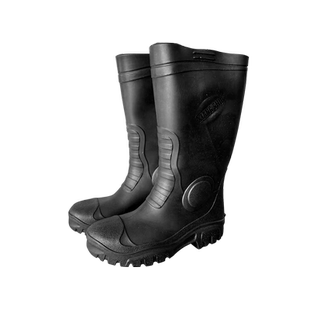 才锐钢头雨鞋防砸防刺劳保水鞋男工地防水防滑雨靴牛筋底耐磨胶鞋