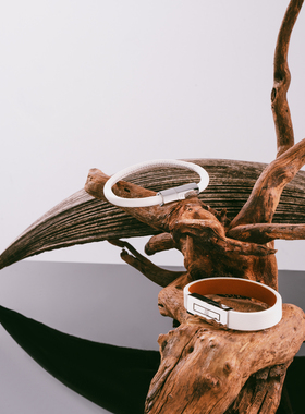 FEIBRAND阴阳朝相恋香味香薰手链/方圆男女情侣礼物简约饰品