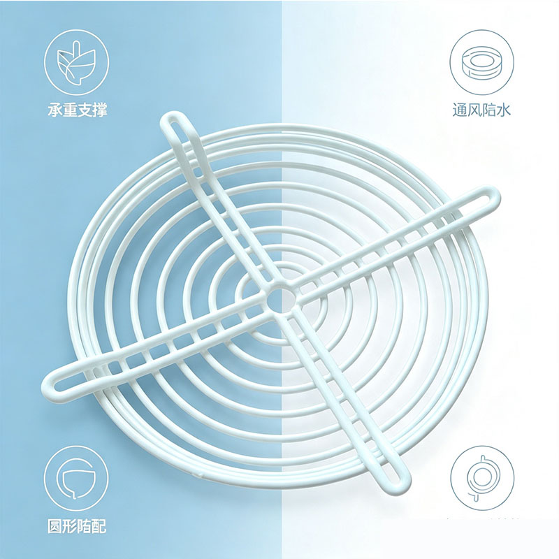 工业风机防护网圆形金属网罩图片
