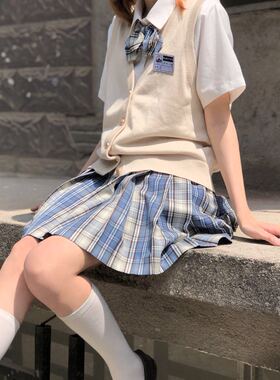 【实验室LAB】编号003实验一大原创JK制服套装校园学院甜美百褶裙