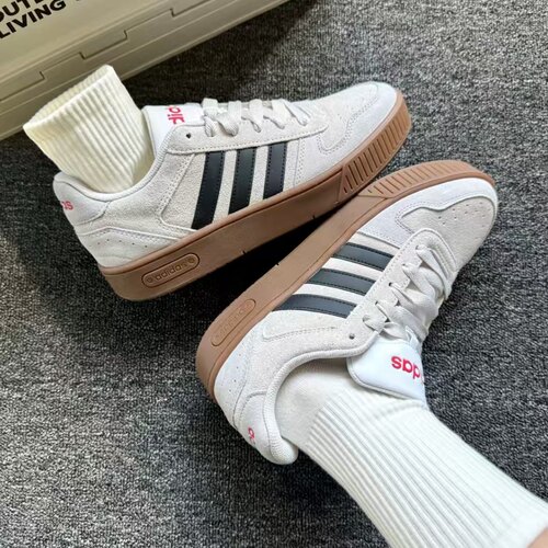 阿迪达斯Adidas neo D-PAD美高风男女经典德训低帮休闲运动鞋板鞋