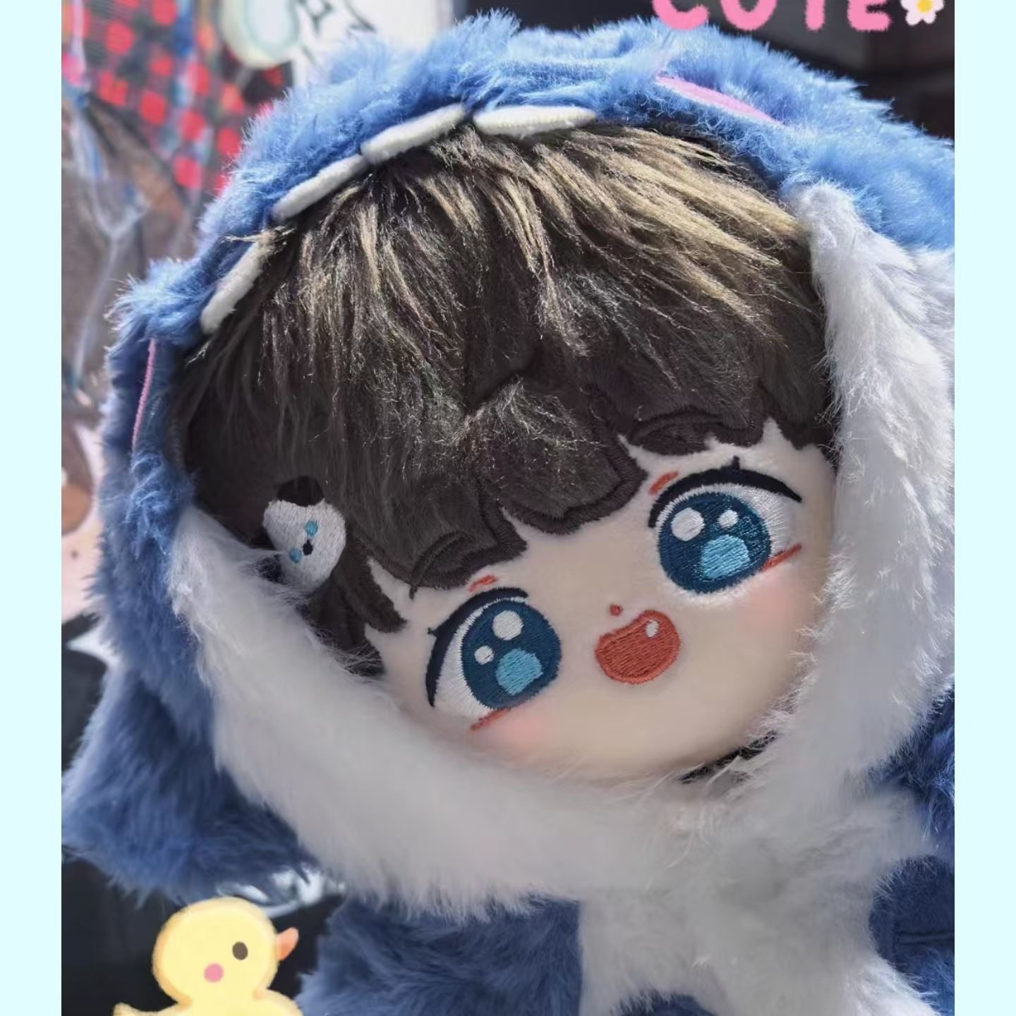 名侦探学院石凯属性凯乐乐20cm棉花娃娃正版明星公仔可爱玩偶礼物