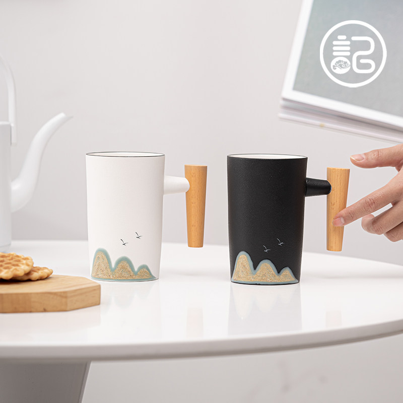 国潮陶瓷文创马克杯水杯图片