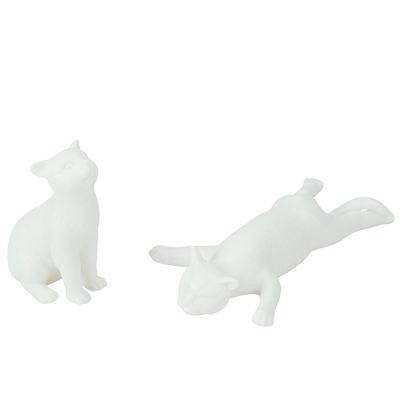 【德化白瓷】可爱萌系猫咪