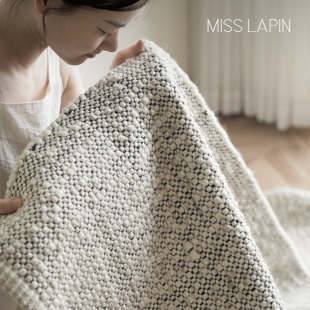 澜品 印度进口无胶羊毛地毯高端别墅客厅零胶大宅卧室高档 昭云