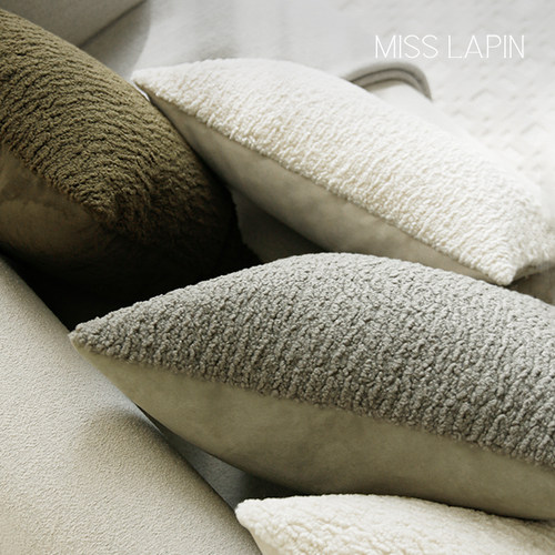 澜品『故屿』柔软亲肤圈绒抱枕