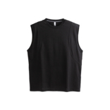 25夏季新款纯色无袖拼接宽肩背心KJBX10P25，男装背心/马甲，星座1308