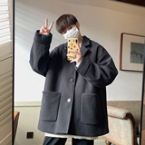23秋季宽松呢料大衣外套1308DY01特P60，女装短外套，星座1308