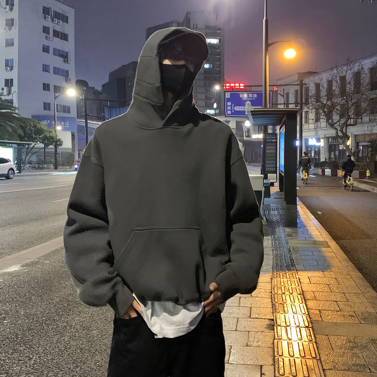 设计师款460g重磅宽松连帽卫衣1308TTTB01P75控98,男装卫衣,星座1308