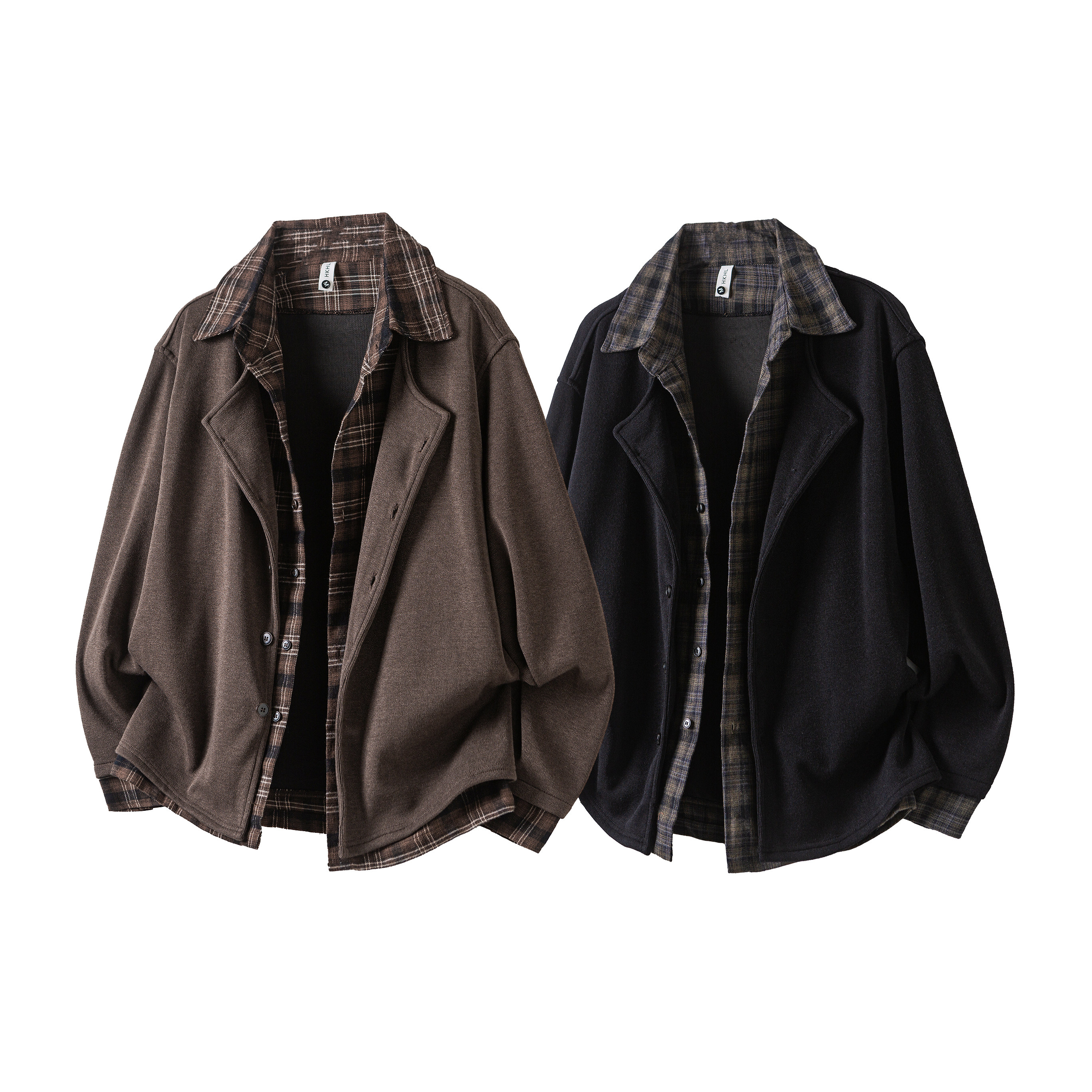 26新款假两件翻领开衫夹克ZWY118特P65，男装夹克，星座1308