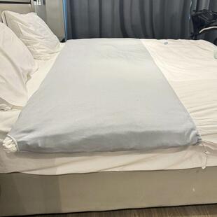 被头前端防脏套隔脏可拆洗被子头被头套防口水防发黄外贸纯棉被罩