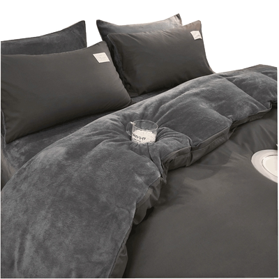 帝娅菲简约磨毛牛奶绒单面加绒