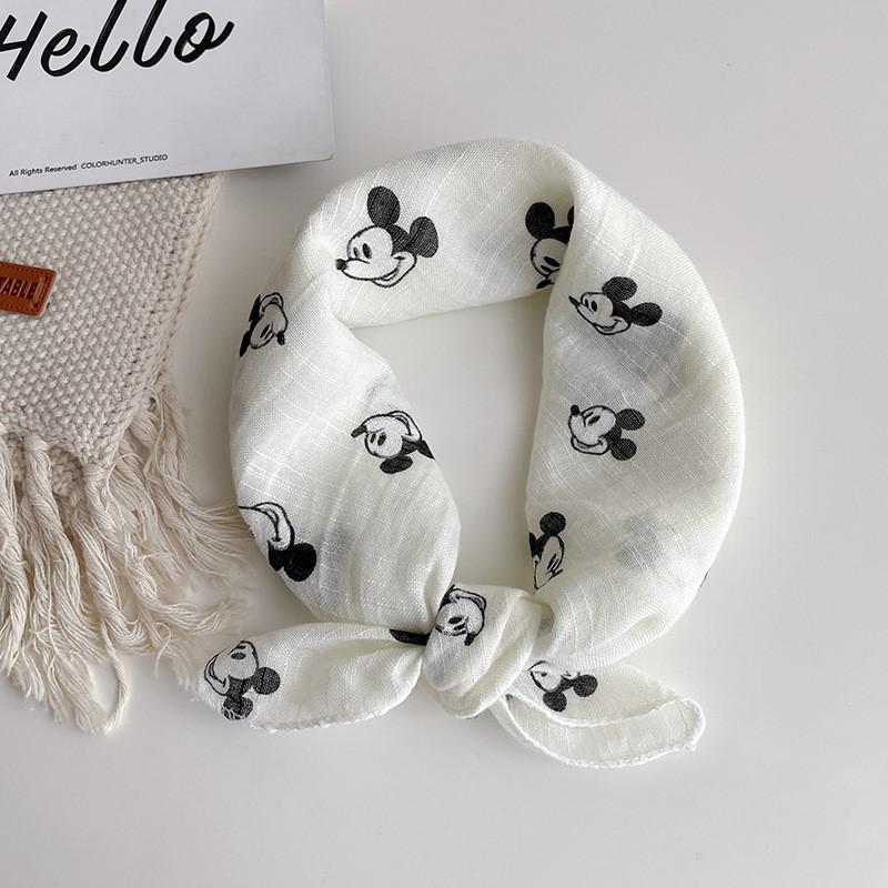 儿童小方巾围脖围巾婴儿宝宝丝巾纱巾婴幼儿防风男童脖套女童围脖