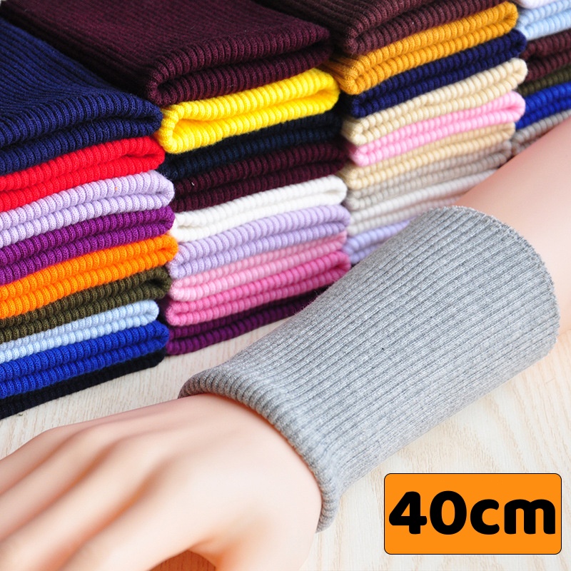 卫衣袖口替换弹力松紧裤脚