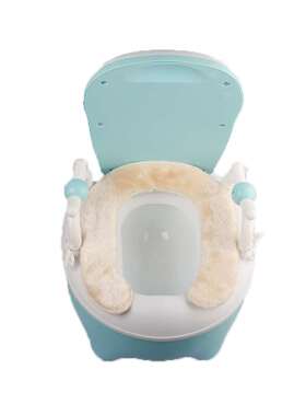 可爱儿童马桶垫冬季加绒新02坐年2款宝宝毛P绒通用防冷0垫坐便套