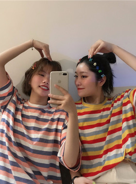 别致洋气上衣女夏设计感小众条纹