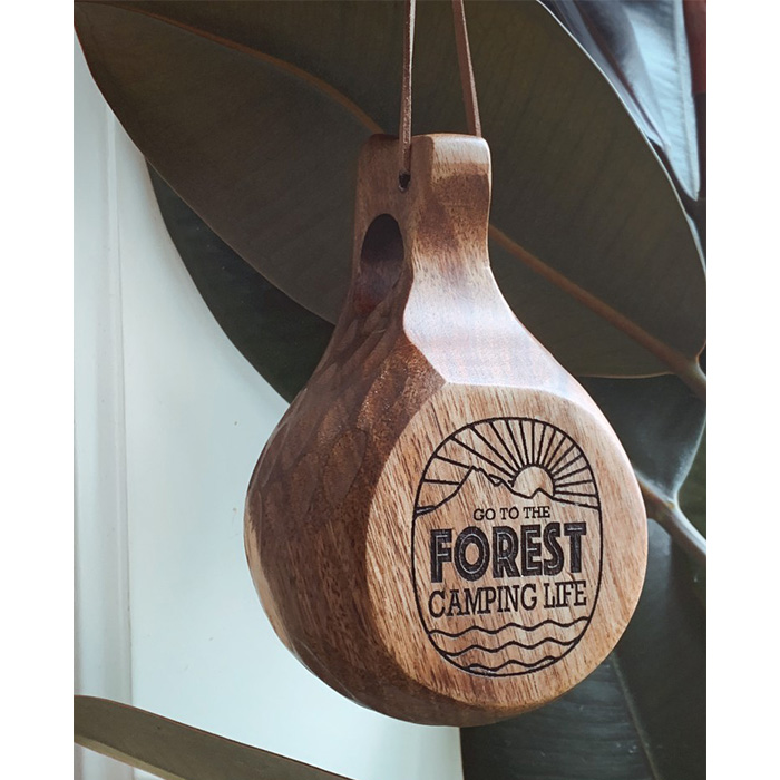 燕十山露营户外木质芬兰杯水杯