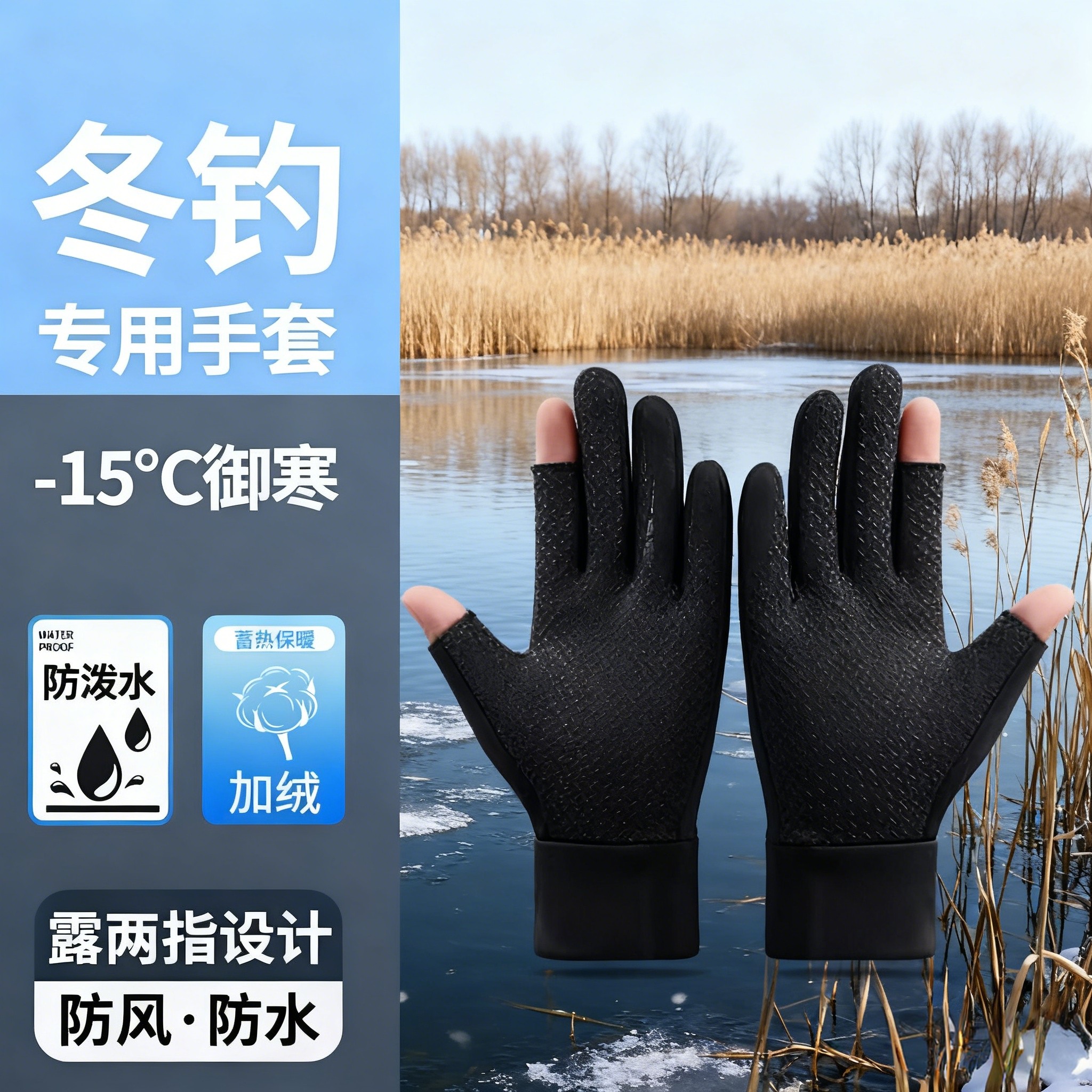 进口钓鱼手套新款冬季专用加厚防水路亚海钓矶钓露指冬天高端防寒,户外/登山/野营/旅行用品,钓鱼手套,淘宝优惠券,粉丝福利购,淘宝优惠卷