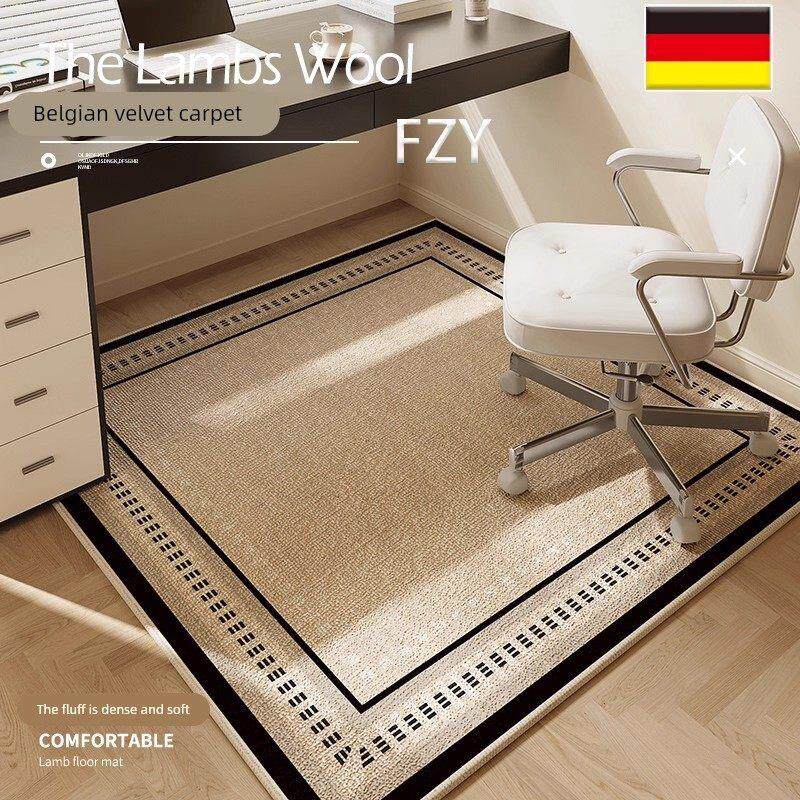 德国电脑椅地垫书房滑轮转椅地毯保护垫办公椅学习书桌下正方形垫