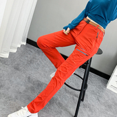 显瘦透气快干运动裤 户外速干裤 修身 弹力薄款 旅游登山徒步夏 女长裤